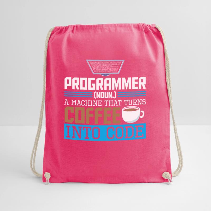 Programmer A machine that turns coffee into code Turnbeutel