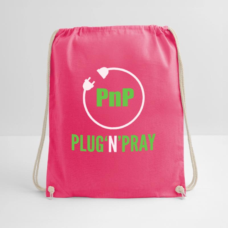 PnP = Plug'n'Pray Programming Programmer Coding Turnbeutel