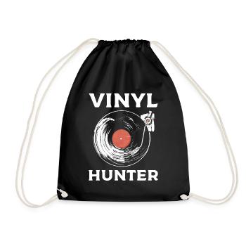 Collectionneur de disques vinyles Vinyl Hunter - Sac de sport léger - noir - Devant