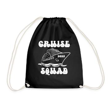 Maillot Family Cruise Squad 2023, groupe assorti - Sac de sport léger - noir - Devant