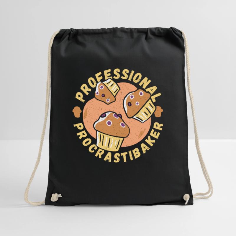 Professional Procrastibaker Baker Baking Bakery Turnbeutel