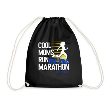 Marathon 17. April 2023 im Hub of the Universe - Turnbeutel - Schwarz - Vorne