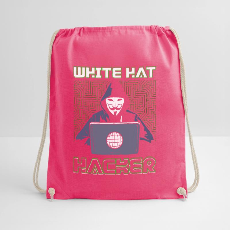White Hat Hacker Hacking Programming Dark Net Turnbeutel