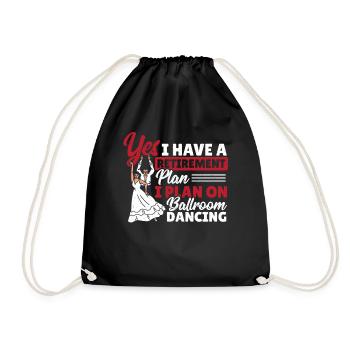 Oui, j’ai un plan de retraite que je prévois sur Ballroom - Sac de sport léger - noir - Devant