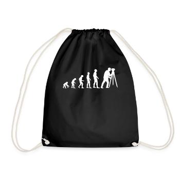 Géomètre Géomètre Evolution Cadeau - Sac de sport léger - noir - Devant