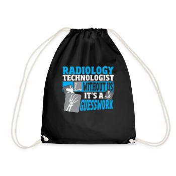 Technologue en radiologie sans nous c’est un - Sac de sport léger - noir - Devant