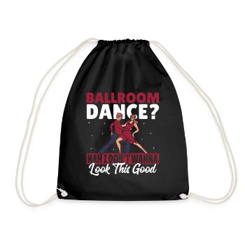 Danse de salon Je ne veux pas avoir l’air aussi bien - Sac de sport léger - noir - Devant