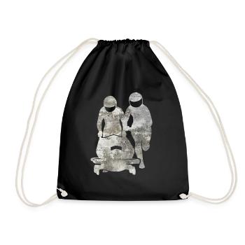 Bobsleigh Bobsleighing Bobsleigh Fans Gift - Drawstring Bag - black - Front