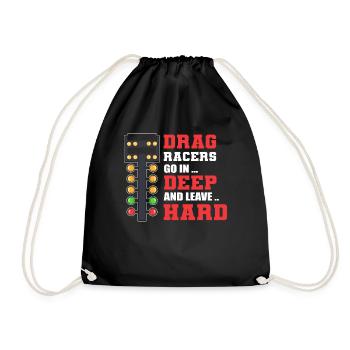 Drag Racers Drag Racing Drag Race Sport - Sac de sport léger - noir - Devant