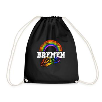 Fierté Brême - Sac de sport léger - noir - Devant