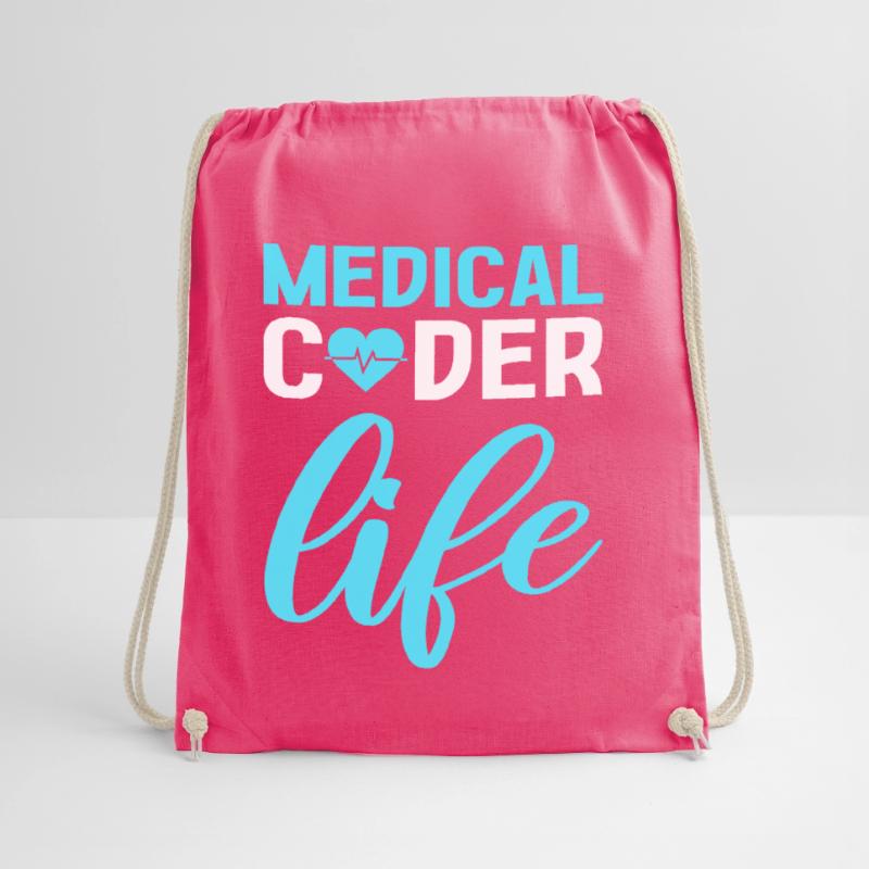 Medical Coder Life Clinical Coder Medical Coding Drawstring Bag
