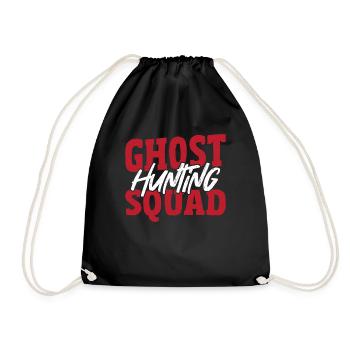 Ghost Hunting Squad Ghost Hunter - Drawstring Bag - black - Front