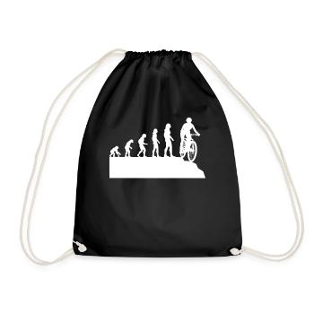 Cycliste Evolution Mountain Bike Rider Cadeau - Sac de sport léger - noir - Devant