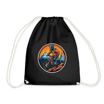 Vélo de montagne MBR - Sac de sport léger - noir - Devant