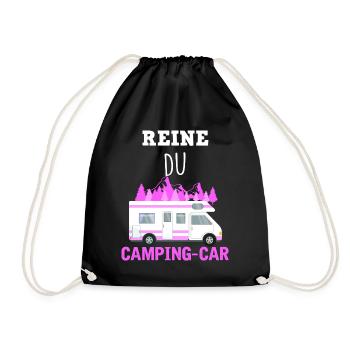 Camping-car Citation Pour Maman Mamie Randonnée - Sac de sport léger - noir - Devant