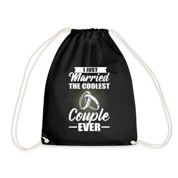 Je viens d’avoir le couple le plus cool de tous les temps - Sac de sport léger - noir - Devant