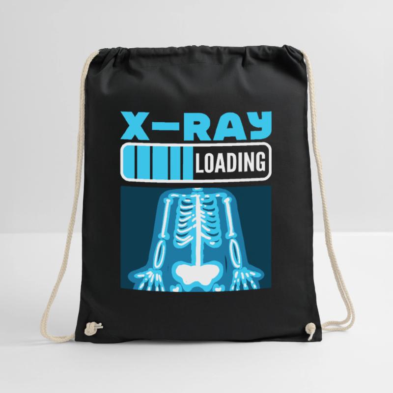X-Ray Loading Rad Tech X-Ray Technologist Drawstring Bag