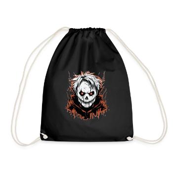 Spooky mood of Halloween - Drawstring Bag - black - Front