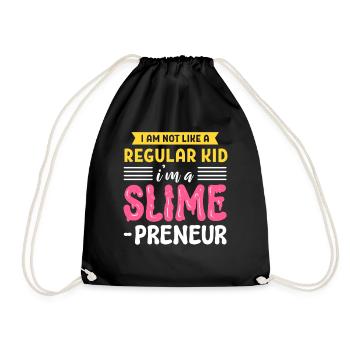 Ich bin nicht wie ein normales Kind, ich bin ein - Turnbeutel - Schwarz - Vorne
