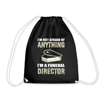 Je n’ai peur de rien, je suis - Sac de sport léger - noir - Devant