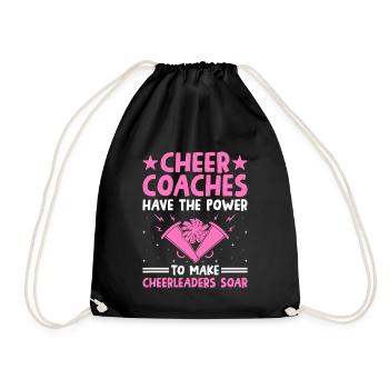Cheerleading Coach Cheer Coach Cheerleader Cheer T - Sac de sport léger - noir - Devant