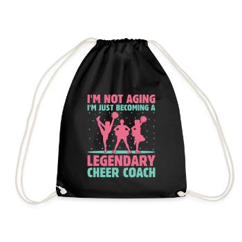 Cheerleading Coach Cheer Coach Cheerleader Cheer T - Sac de sport léger - noir - Devant