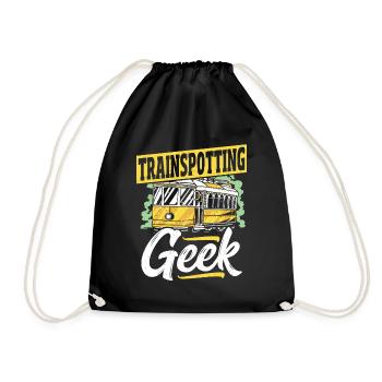 Trainspotting Geek Trainspotter Train Spotting - Sac de sport léger - noir - Devant