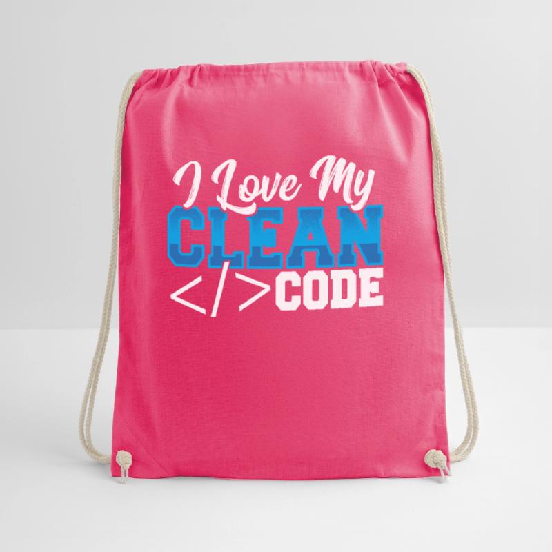 Programmation J’aime mon code propre Sac de sport léger