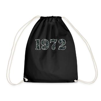 1972 année de naissance militaire optique cadeau - Sac de sport léger - noir - Devant