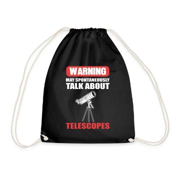 L’avertissement du télescope peut être déclenché spontanément via les télescopes - Sac de sport léger - noir - Devant