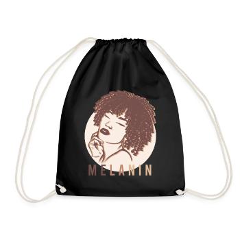 Fier De Mélanine Beauté Puissant Unique - Sac de sport léger - noir - Devant