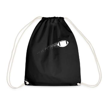 Game Day - Energy & Team Spirit - Drawstring Bag - black - Front