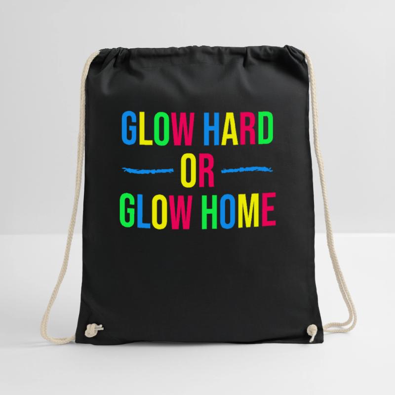 Strahle stark oder strahle daheim Turnbeutel