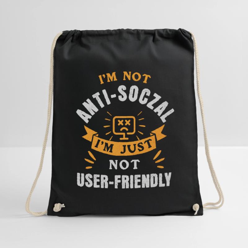 Pas antisocial, juste respectueux du code Sac de sport léger