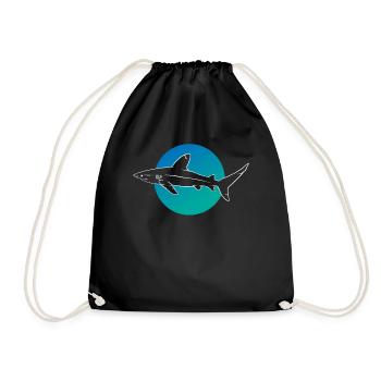 L’élégance mystique des requins des profondeurs - Sac de sport léger - noir - Devant