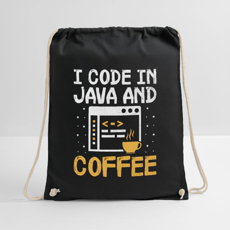 Café Codage Programmeur Codeur Développeur Nerd Coff Sac de sport léger
