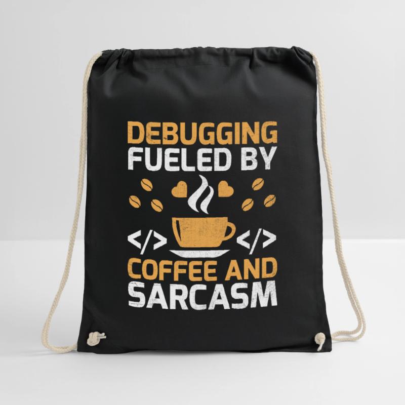 Café Codage Programmeur Codeur Développeur Nerd Coff Sac de sport léger