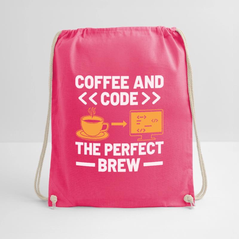 Café Codage Programmeur Codeur Développeur Nerd Coff Sac de sport léger
