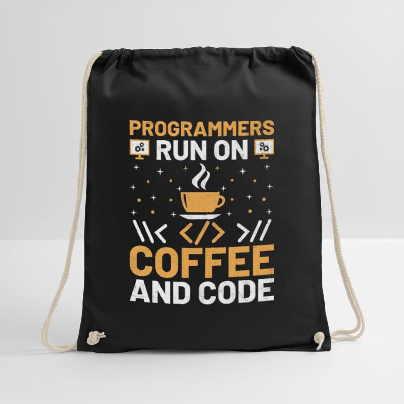 Café Codage Programmeur Codeur Développeur Nerd Coff Sac de sport léger