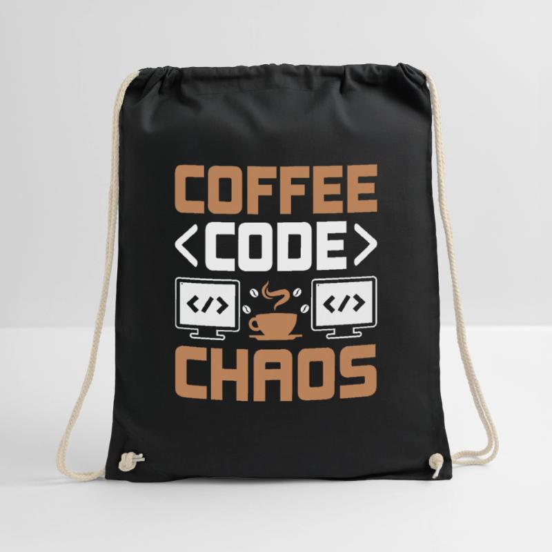 Café Codage Programmeur Codeur Développeur Nerd Coff Sac de sport léger