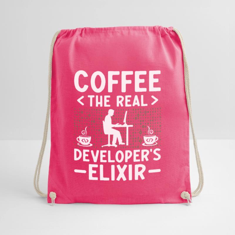 Kaffee-Codierung Programmierer Programmierer Entwickler Nerd Coff Turnbeutel