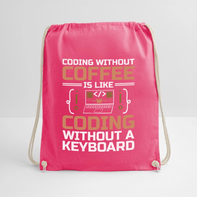 Café Codage Programmeur Codeur Développeur Nerd Coff Sac de sport léger