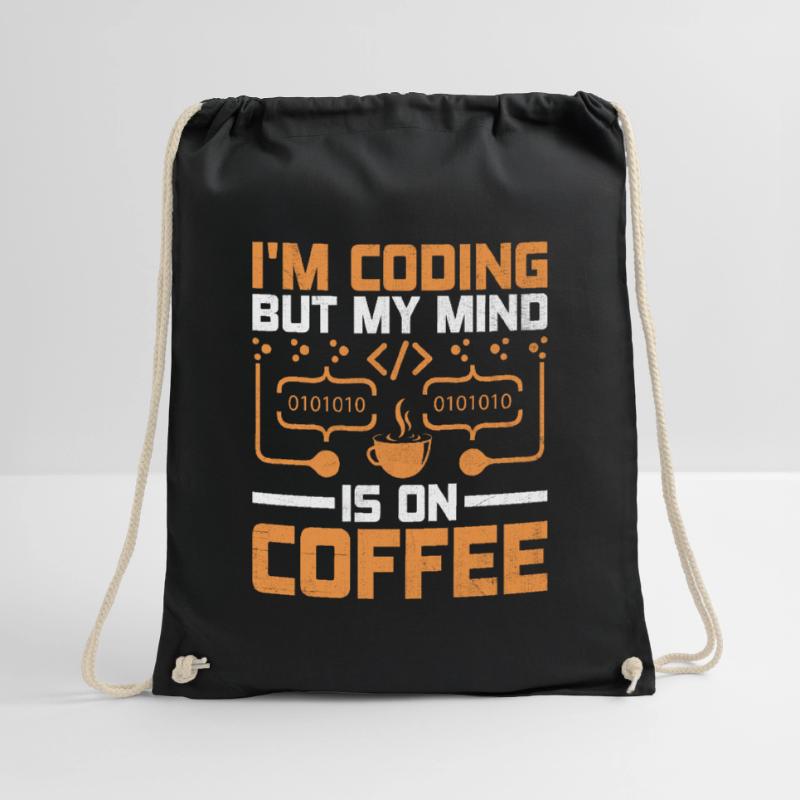 Café Codage Programmeur Codeur Développeur Nerd Coff Sac de sport léger