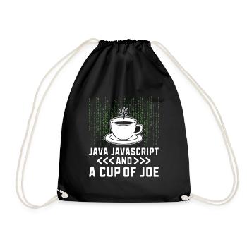 Café Codage Programmeur Codeur Développeur Nerd Coff - Sac de sport léger - noir - Devant