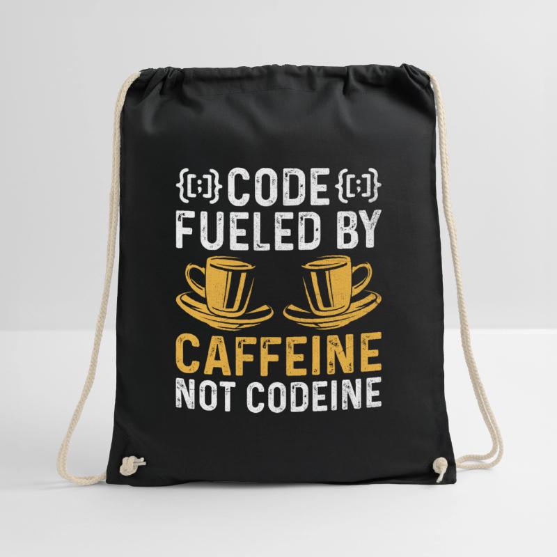 Café Codage Programmeur Codeur Développeur Nerd Coff Sac de sport léger