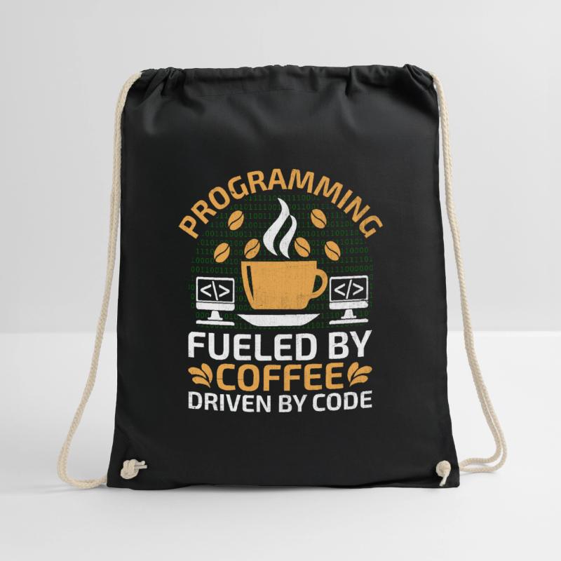 Café Codage Programmeur Codeur Développeur Nerd Coff Sac de sport léger