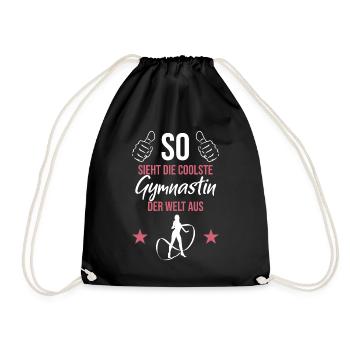 Gymnast Elite - The Coolest - Drawstring Bag - black - Front