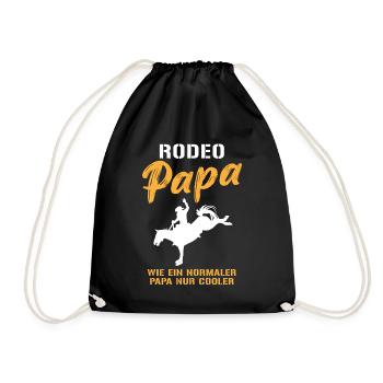 Rodeo Dad - Plus cool que le reste - Sac de sport léger - noir - Devant