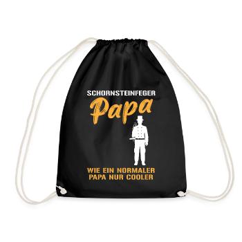 Coolest Chimney Sweep Dad - Drawstring Bag - black - Front