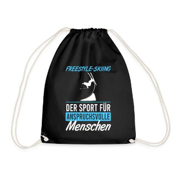Le ski acrobatique – l’art du sport à l’état pur - Sac de sport léger - noir - Devant